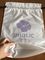 CPE white transparent Plastic Drawstring Bags For Cosmetic / Daily Necessities / Clothes