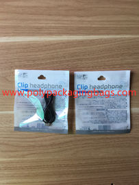 Dustproof Foil Ziplock Bags For Grocery , Mobile Data Line Acceptance Bag