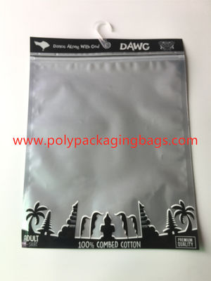 Custom Printed Laminated Zip Plastic Poly Bag