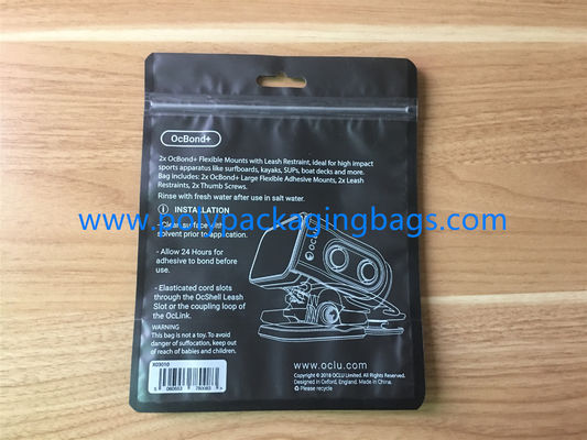 OPP Matte Composite Zipper Bag