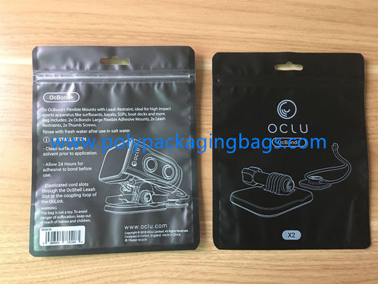 OPP Matte Composite Zipper Bag