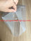 3 Sides Sealed Packaging Poly Bags Environmental Protection White Transparent Degradable Material