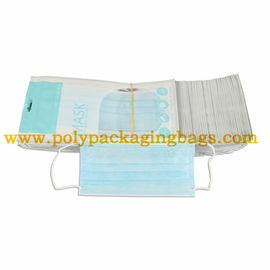 Matte Surface Self - Sealing Ziplock Packaging Poly Bags