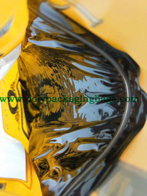 Zip Lock Humidified Tobacco Packaging Pouch Travel Plastic Bags Wraps Cigar Packaging Pouch With Hole And Window