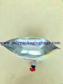 Stand Up 0.19mm 20L Plastic Liquid Food Bags With Valve / Spigot