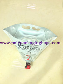 Juice Liquid Packaging PE 1.5L Stand Up Pouch With Spout / Spigot