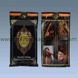 Custom Made Printed Plastic Cigar Packaging Bag Cigar Humidifier Bags