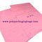 Pink Opaque 0.14mm Self Adhesive Plastic Bags For Shipping Mailing