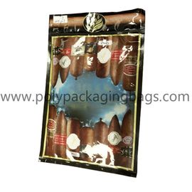 Custom Tobacco Accessories Cigar Humidor Plastic Bag Cigar Humidity Bag With Zip Lock