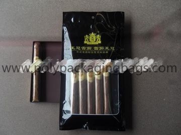 Humidification System Zipper Resealable Cigar Humidor Bags