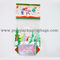 Side Gusset And Square Bottom BOPP Plastic Bag For Christmas Packaging  With High Transparency