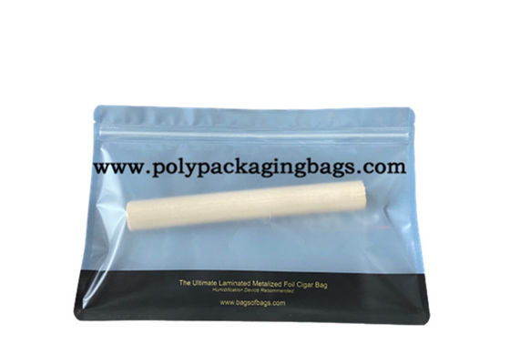 One Side Compound One Side Transparent Foil Ziplock Bags