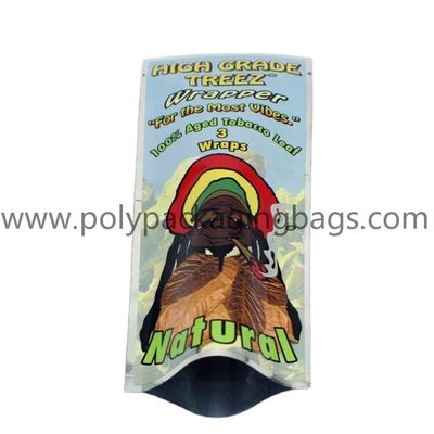 Gravnre Printing Aluminum Foil Plastic Cigar Packaging Bag