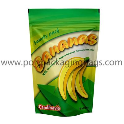 Customed Fruot Snacks pacaging bags aluminum foil zip lock bag