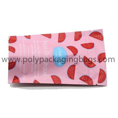 Custom Printed Stand Up Ziplock With Logos Recyclable Plastic Packaging Cookie Food Bag