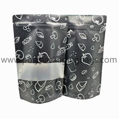 Custom Printed Stand Up Pouch Childproof mylar bag with ziplock