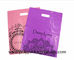 Clothes Packaging HDPE Plastic Die Cut Handle Bags