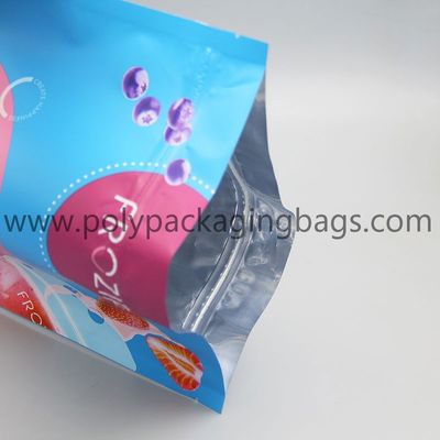 Wholesale resealable ziplock snack aluminum foil mylar bag