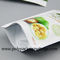 One Side Transparent Aluminum Foil Food Standing Bag Polyester Plastic Zipper Lock Nut Dried Fruit Package