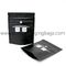 New style black matte smell proof plastic mylar stand up pouch child resistant exit ziplock bag