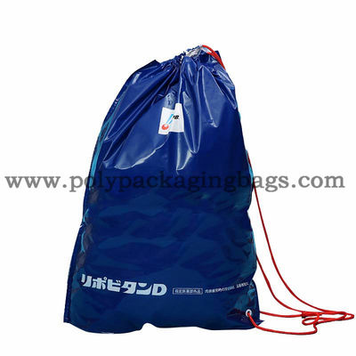 Waterproof 70 Micron PE Drawstring Storage Bags