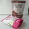 Empty tea Bag chocolate Energy bar Reclosable Mylar stand up Bag Aluminum foil Plastic cookie stand up Bag For Protein