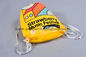40L 0.05mm PE Plastic Drawstring Backpack For Clothing Drawstring Plastic Bags