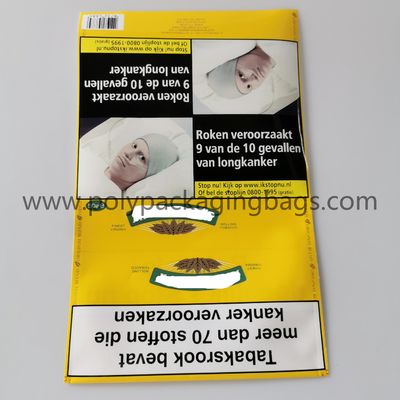 Resealable Zip Lock Plastic Cigar Humidor Bags