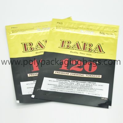 Stand Up Ziplock Resealable 92mic Plastic Cigar Bags