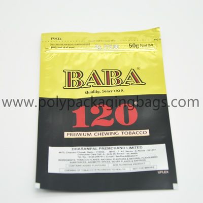 Stand Up Ziplock Resealable 92mic Plastic Cigar Bags