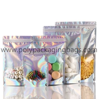 Zipper Top Mylar Ziplock Bags For Food Packaging