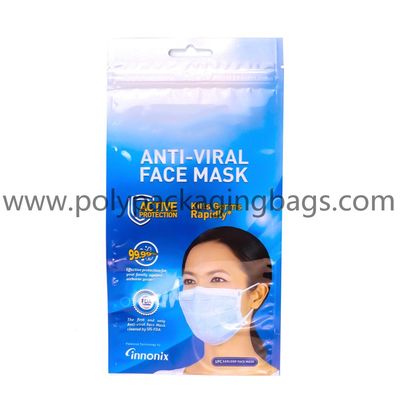 Anti Virus Medical Face Mask Ziplock Pouch Bags