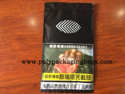 Zipper Top OPP LDPE Cigar Humidor Bags With Humidifier