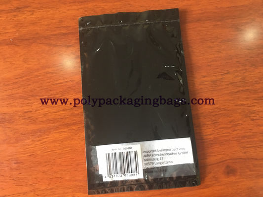 Gravure Printing LDPE Cigar Humidity Bags With Zipper