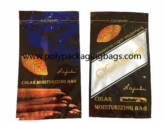 Custom Printed High Quality Cigar Leaves In Plastic Composite Packaging Bags