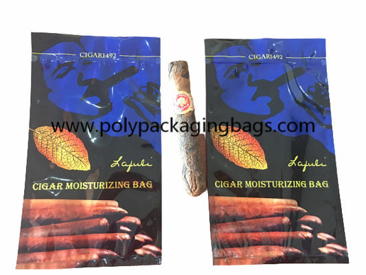 Custom Printed High Quality Cigar Leaves In Plastic Composite Packaging Bags