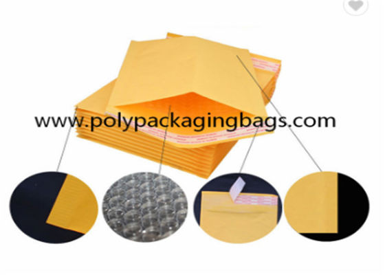 Hot Melt Adhesive Seal Padded Kraft Bubble Envelopes