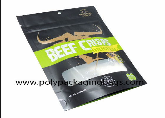 Gravure Printing 92mic Foil Ziplock Bags For Cookie Packing Stand Up Bags With Zipper