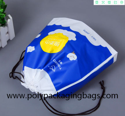 draw string packaging small sport drawstring bag gift plastic drawstring bag