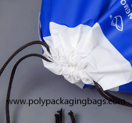 draw string packaging small sport drawstring bag gift plastic drawstring bag