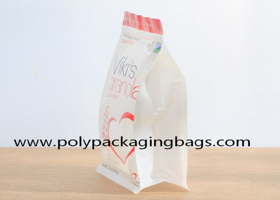 1000g Zippered Self Reliance Resealable Transparent Plastic Bag