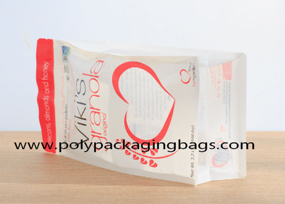 1000g Zippered Self Reliance Resealable Transparent Plastic Bag