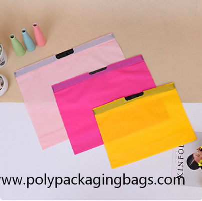 Gravure Printing 0.07mm Thickness LDPE Plastic Drawstring Shoes Packaging Bags With Handle