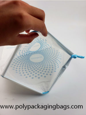 CPE Clothes Drawstring Plastic Bags