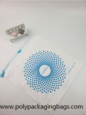 CPE Clothes Drawstring Plastic Bags