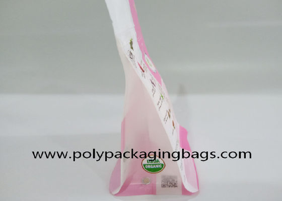 Octagonal Kawaii Zip Lock Packaging Bags For Snack Packaging