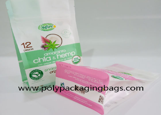 Octagonal Kawaii Zip Lock Packaging Bags For Snack Packaging