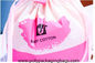 Gravure Printing Double Layer 0.08mm LDPE CPE Drawstring Gift Bag