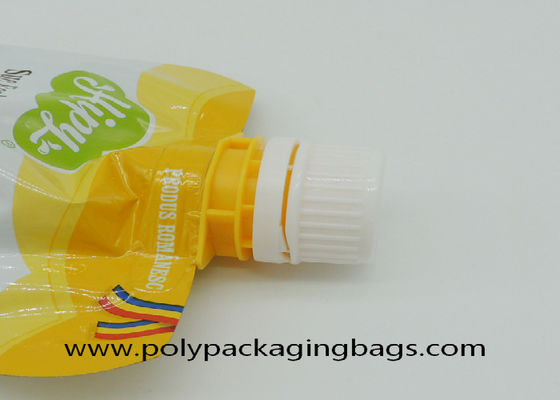 Jelly Packaging Aluminum Foil Suction Nozzle Bags 50ml 100ml Bag With Nozzle Stand Up Bag With Spout