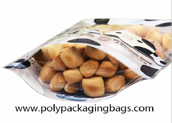 Resealable MOPP Foil Ziplock Bags For Food Packaging